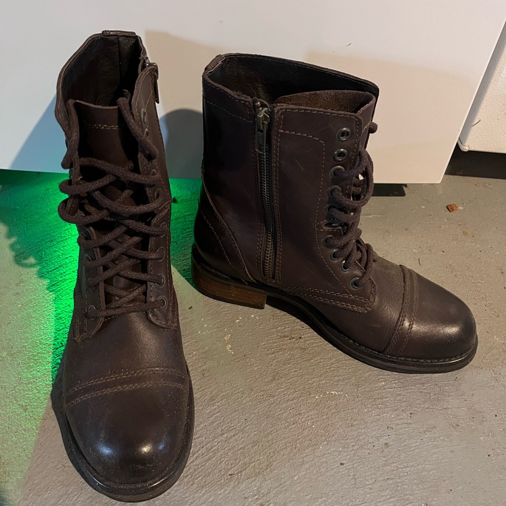 Womens brown ankle boots